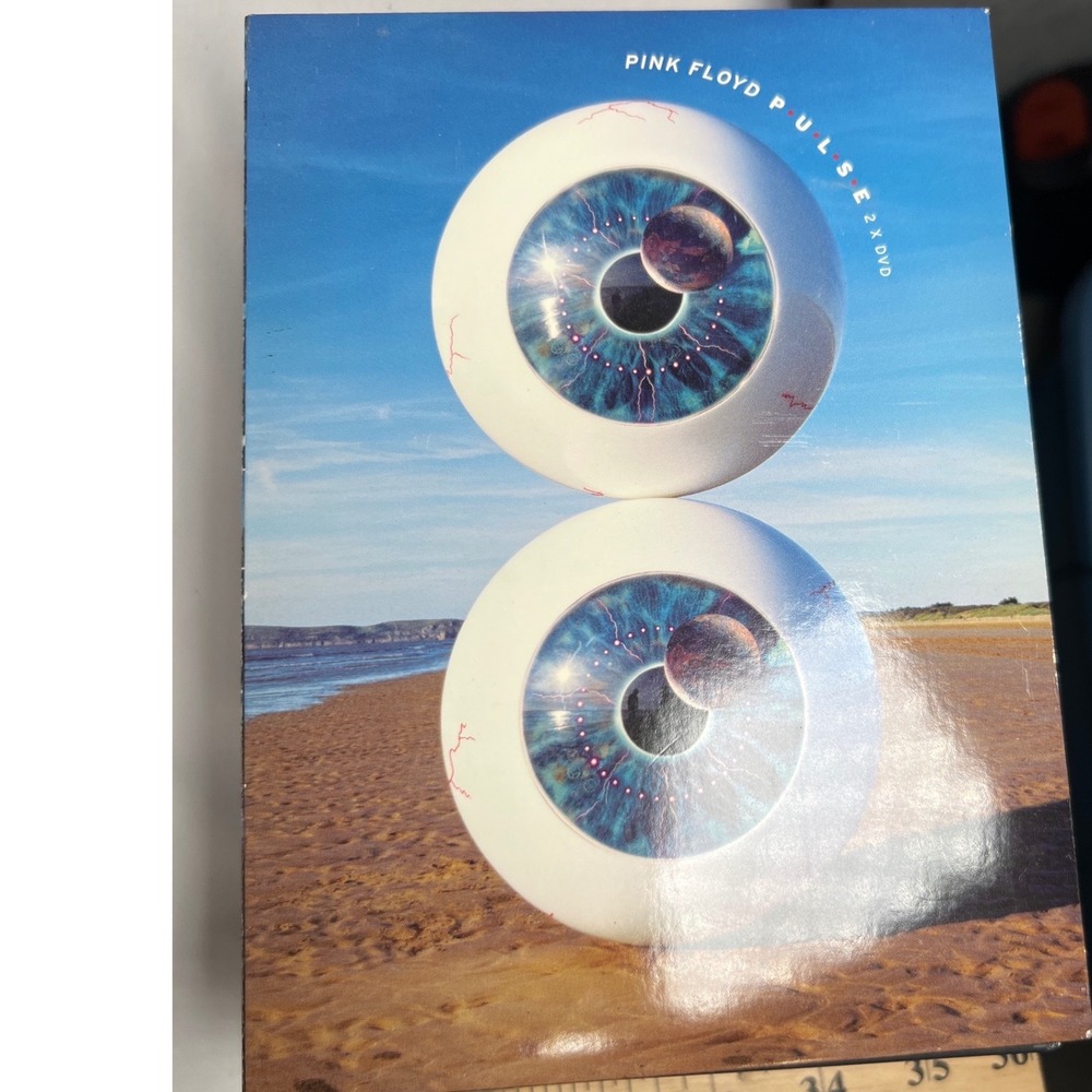 VINTAGE Pink Floyd PULSE 2-DVD Set Live Earls Court OS Blue Excellent